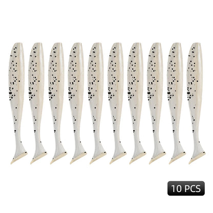 MEREDITH leurre souple lot de 10 pcs